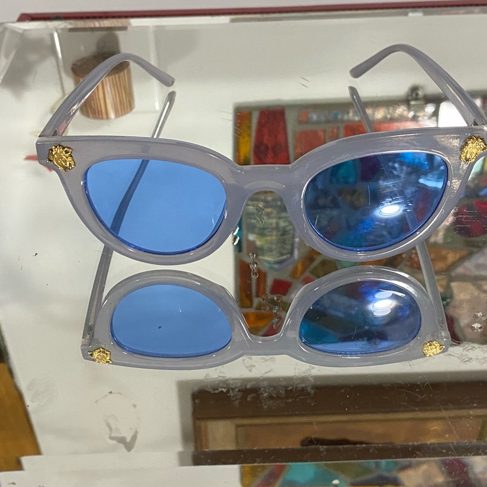 Versace Blue Sunglasses